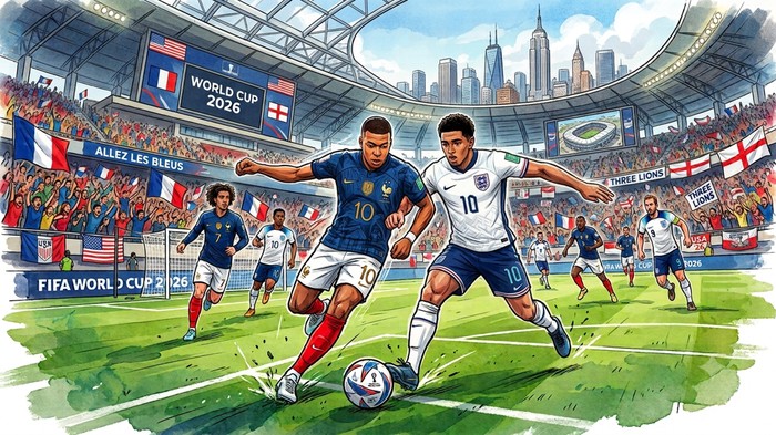 Prediksi Skor Prancis Vs Inggris Laga Penentuan Juara 3 Piala Dunia 2026